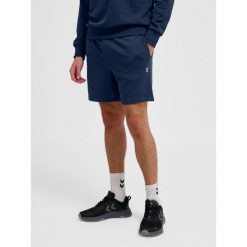 Szorty Hummel Pulse. Niebieskie spodenki sportowe damskie HUMMEL, z polaru, na fitness i siłownię. Za 151.00 zł.