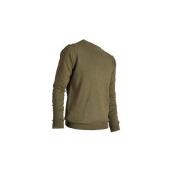 Sweter do golfa męski. Niebieskie swetry męskie INESIS, m, bez wzorów, z bawełny, bez kołnierzyka. Za 59.99 zł.