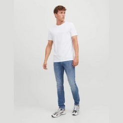 Spodnie Jack & Jones Glenn 246. Spodnie materiałowe męskie Jack&Jones, bez wzorów, sportowe. Za 296.06 zł.