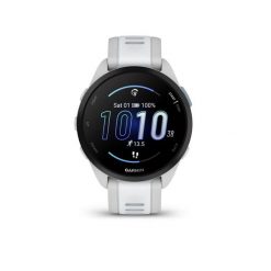 Zegarek smartwatch Garmin Forerunner 165 Grey/White. Białe, cyfrowe zegarki damskie GARMIN, plastikowe. Za 929.99 zł.