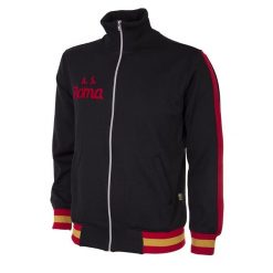 Koszulka retro piłkarska dla dorosłych - AS Roma 1977-78 - Czarna. Czarne t-shirty sportowe męskie COPA FOOTBALL, m, z bawełny, bez ramiączek, do piłki nożnej. Za 430.42 zł.