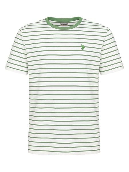 U.S. Polo Assn. Koszulka w kolorze zielono-białym rozmiar: 3XL. Zielone koszulki polo męskie U.S. Polo Assn., s, bez wzorów, z bawełny, bez ramiączek. Za 98.95 zł.