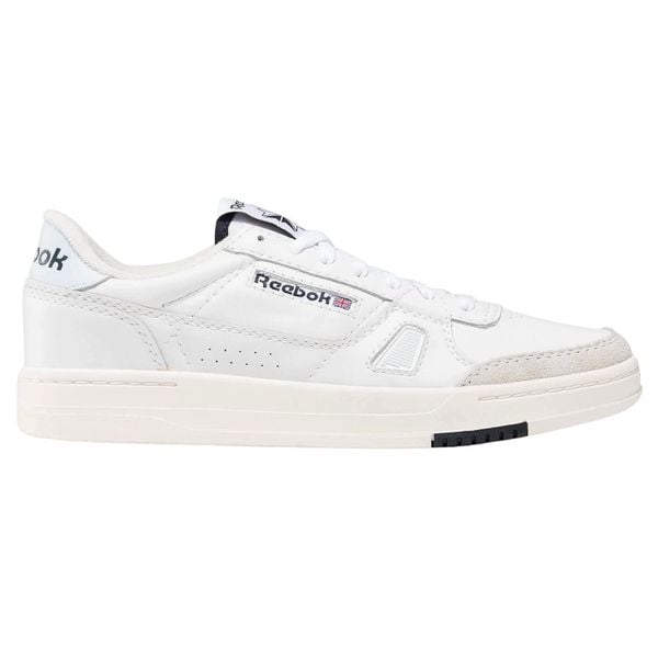 Buty treningowe damskie Reebok LT Court. Białe buty sportowe na co dzień damskie Reebok, bez wzorów, z gumy, tenisowe. Za 215.49 zł.