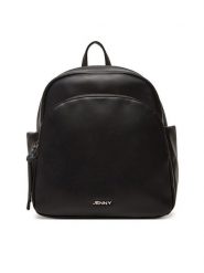 JENNY Plecak C-JNY-M-008-08 Czarny. Czarne plecaki damskie Jenny, bez wzorów, z materiału. Za 149.99 zł.