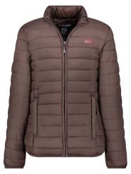 Geographical Norway Kurtka pikowana "Atika" w kolorze brązowym rozmiar: XL. Brązowe kurtki damskie Geographical Norway, xl, z aplikacjami, bez kaptura. Za 140.86 zł.
