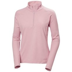 Damska bluza dresowa 1/2 z zamkiem błyskawicznym Helly Hansen Tyri. Czerwone bluzy bez kaptura damskie Helly Hansen, z dresówki. Za 362.50 zł.