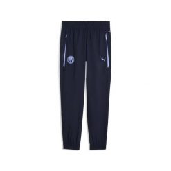 Spodnie dresowe OM Pumatech FZ Woven 2026/27. Niebieskie spodnie sportowe męskie Puma, z dresówki. Za 323.50 zł.