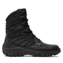 Trapery Bates. Czarne buty zimowe męskie Bates, bez zapięcia. Za 999.99 zł.