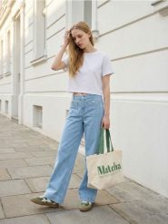 Bawełniana koszulka - biały. Białe t-shirty damskie Sinsay, l, bez wzorów, z bawełny, bez kołnierzyka. Za 9.99 zł.