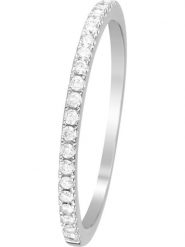 DIAMOND & CO Złoty pierścionek "Alliance Délice" z diamentami rozmiar: 48. Szare pierścionki damskie Diamond & Co, z diamentem, złote. Za 986.45 zł.