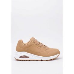 Buty do chodzenia damskie, Skechers Uno-Stand on Air. Brązowe buty sportowe na co dzień damskie Skechers, bez wzorów, trekkingowe. Za 329.99 zł.