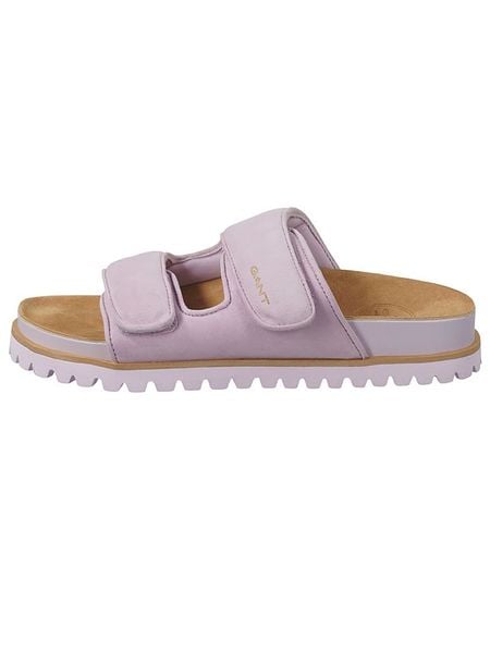 GANT Footwear Klapki "Mardale" w kolorze lawendowym rozmiar: 39. Różowe klapki damskie GANT Footwear, bez wzorów, bez obcasa. Za 311.45 zł.