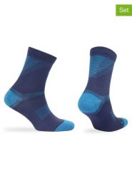 Norfolk Skarpety funkcyjne (3 pary) w kolorze niebieskim rozmiar: 39-42. Niebieskie skarpetki męskie Norfolk, bez wzorów, z materiału. Za 91.56 zł.