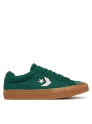 Converse Tenisówki Sport Casual A19258C Zielony. Zielone trampki i tenisówki męskie Converse, bez wzorów, z materiału, bez zapięcia. Za 259.99 zł.