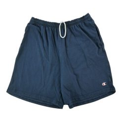 Second life - Męskie granatowe spodenki - Stan bardzo dobry. Niebieskie szorty męskie CHAMPION, bez wzorów, sportowe. Za 63.86 zł.