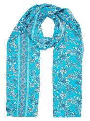 Ipanima Szal w kolorze turkusowym - 180 x 100 cm rozmiar: onesize. Niebieskie szaliki i kominy damskie Ipanima, bez wzorów, z materiału. Za 34.99 zł.