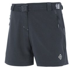 Damskie spodenki trekkingowe i turystyczne BIELSA II Izas. Fioletowe szorty damskie IZAS, bez wzorów, z nylonu, sportowe. Za 226.04 zł.