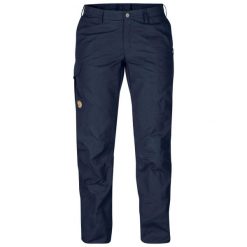 Spodnie trekkingowe damskie Fjallraven Karla Pro Trousers. Niebieskie spodnie dresowe damskie Fjällräven, bez wzorów. Za 650.99 zł.