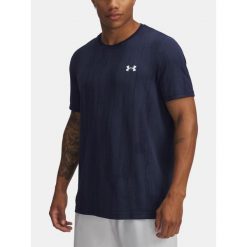 T-Shirt Męski Under Armour Vanish Seamless. Niebieskie t-shirty męskie Under Armour, m, bez wzorów, bez kołnierzyka. W wyprzedaży za 126.79 zł.