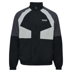 Bluza dresowa zapinana na zamek błyskawiczny Hummel Loose. Czarne bluzy sportowe damskie HUMMEL, xl, bez wzorów, z dresówki, bez ramiączek, bez kaptura. Za 263.75 zł.