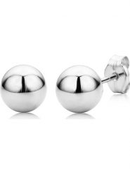 Revoni Złote kolczyki-wkrętki rozmiar: onesize. Szare kolczyki damskie Revoni, złote. Za 404.99 zł.