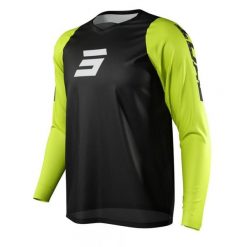Koszulka z Długim Rękawem na rower dla dorosłych Neo Defender. Czarne t-shirty sportowe męskie SHOT RACE GEAR, bez ramiączek, na fitness i siłownię. Za 179.00 zł.