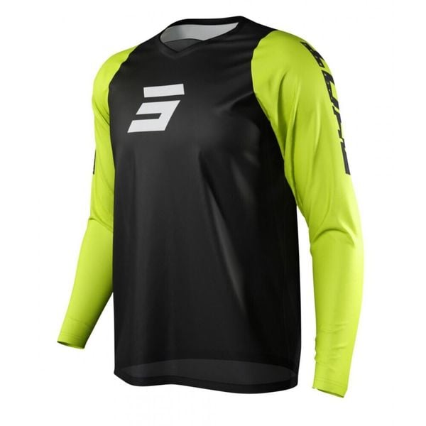 Koszulka z Długim Rękawem na rower dla dorosłych Neo Defender. Czarne t-shirty sportowe męskie SHOT RACE GEAR, m, z materiału, bez ramiączek, na fitness i siłownię. Za 140.00 zł.