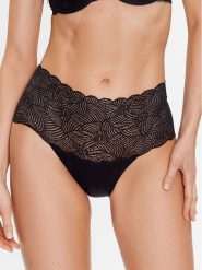 Chantelle Figi klasyczne z wysokim stanem Soft Stretch C11G80 Czarny. Czarne figi damskie Chantelle, bez wzorów, z syntetyku. Za 109.99 zł.