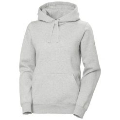 Bluza damska z kapturem Helly Hansen Elevate. Szare bluzy z kapturem damskie Helly Hansen, z bawełny. Za 488.50 zł.