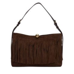 Torebka Furla. Brązowe torebki klasyczne damskie Furla, bez wzorów, bez dodatków. Za 2,024.00 zł.