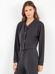 Gisela Bluza w kolorze antracytowym rozmiar: M. Czarne bluzy bez kaptura damskie gisela, m. Za 81.95 zł.
