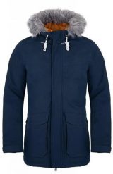 Męski płaszcz zimowy Loap Narvic Blue. Niebieskie płaszcze męskie ÀLG, na zimę, l, bez wzorów, z bawełny, biznesowe. Za 397.99 zł.