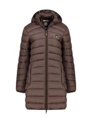 Canadian Peak Płaszcz pikowany "Atikamapeak" w kolorze brązowym rozmiar: XL. Brązowe płaszcze damskie Canadian Peak, xl, bez wzorów. Za 162.49 zł.