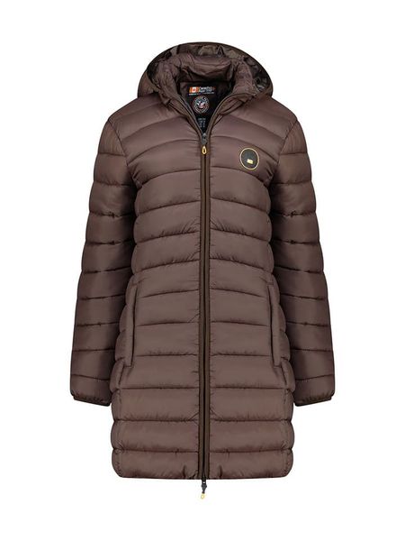 Canadian Peak Płaszcz pikowany "Atikamapeak" w kolorze brązowym rozmiar: XL. Brązowe płaszcze damskie Canadian Peak, xl, bez wzorów. Za 111.84 zł.