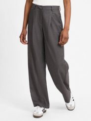JJXX Spodnie - JXEllis Kobiety Sztuczne włókno szary, M. Szare spodnie materiałowe damskie JJXX, bez wzorów, z włókna, eleganckie. Za 229.95 zł.