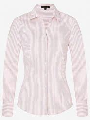 More & More Bluzka w kolorze jasnoróżowo-białym rozmiar: 42. Różowe bluzki damskie MORE & MORE, bez wzorów, z bawełny, bez kołnierzyka, bez ramiączek. Za 91.34 zł.