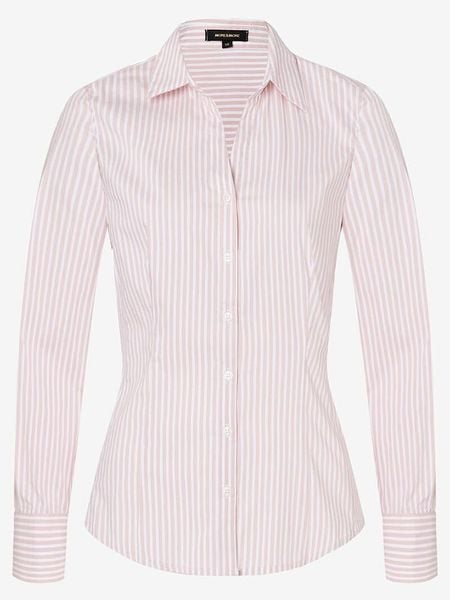 More & More Bluzka w kolorze jasnoróżowo-białym rozmiar: 36. Różowe bluzki damskie MORE & MORE, bez wzorów, z bawełny, bez kołnierzyka, bez ramiączek. Za 100.04 zł.