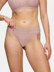 Triumph Stringi Feel Of Modal 10219764 Różowy. Czerwone stringi damskie Triumph, s, bez wzorów. Za 35.00 zł.