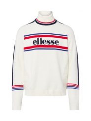 Ellesse Sweter z haftem - Pellini Mężczyźni biały|czerwony|niebieski, XL. Białe swetry męskie Ellesse, m, bez wzorów, z dzianiny, bez kołnierzyka. Za 379.95 zł.