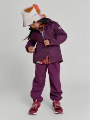 Reima Spodnie outdoor Kaura 5100148B Fioletowy Regular Fit. Fioletowe spodnie dziewczęce Reima, z syntetyku. Za 149.99 zł.