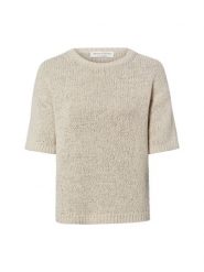 Marc O'Polo Sweter z dzianiny Kobiety Bawełna beżowy, S. Brązowe swetry klasyczne damskie Marc O´Polo, na lato, s, z bawełny, bez kołnierzyka. Za 429.95 zł.