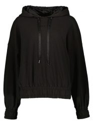 Guess Bluza w kolorze czarnym rozmiar: XS. Czarne bluzy z kapturem damskie Guess, xs. Za 109.78 zł.