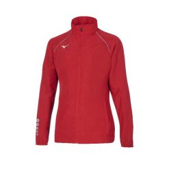 Kurtka do biegania damska Mizuno Uni osaka Wind. Czerwone kurtki do biegania damskie Mizuno, xl, bez wzorów, bez kaptura. W wyprzedaży za 187.50 zł.