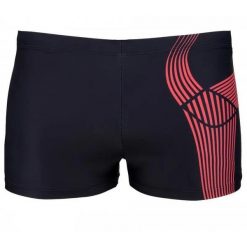 Kąpielówki męskie spodenki bokserki Aqua-Sport Cosmo II. Czarne kąpielówki męskie AQUA-SPORT, m, bez wzorów, z dzianiny, na fitness i siłownię. Za 60.99 zł.