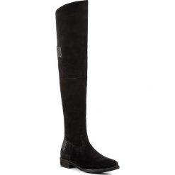 Muszkieterki SOLO FEMME - 39912-02-G70/000-12-00 Czarny. Czarne kozaki damskie Solo Femme, z materiału, bez obcasa, na obcasie. W wyprzedaży za 379.00 zł.