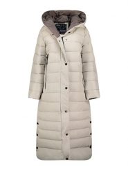 Canadian Peak Płaszcz pikowany "Constanceak" w kolorze szarym rozmiar: 3XL. Szare płaszcze damskie Canadian Peak, xl, bez wzorów. Za 284.15 zł.