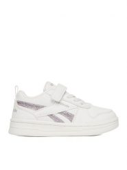 Reebok Sneakersy CEO-24KC2080(III)DZ Biały. Białe buty sportowe dziewczęce Reebok, bez wzorów, z materiału, bez zapięcia. Za 129.99 zł.