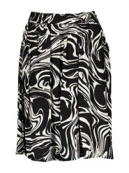 Kaffe Spódnica w kolorze czarno-białym rozmiar: 36. Białe spódniczki damskie Kaffe, bez wzorów, midi. Za 65.38 zł.