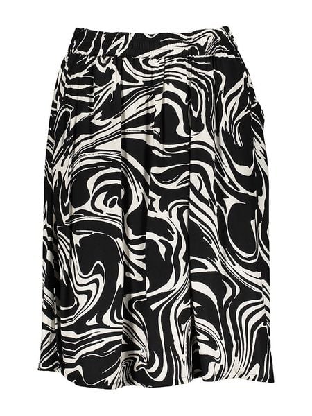 Kaffe Spódnica w kolorze czarno-białym rozmiar: 36. Białe spódniczki damskie Kaffe, bez wzorów, midi. Za 65.38 zł.