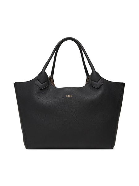 BOSS Torebka Lenah 50547732 Czarny. Czarne torebki klasyczne damskie Boss, bez wzorów, ze skóry, bez dodatków. Za 859.99 zł.